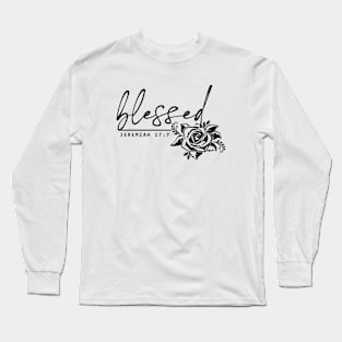 Blessed Christian Jeremiah 17:7 Easter Day Long Sleeve T-Shirt